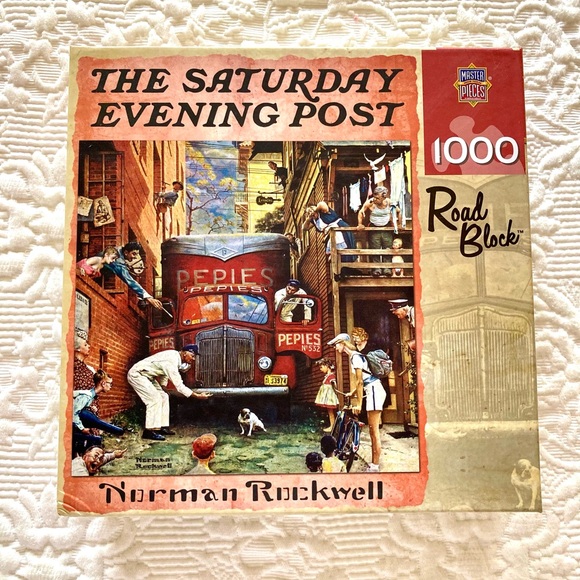 Norman Rockwell Puzzle - Picture 1 of 8